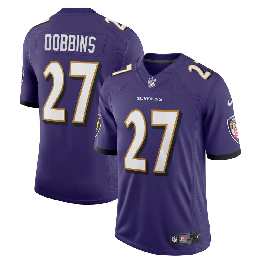 Men's Baltimore Ravens J.K. Dobbins Nike Purple Vapor Limited Jersey - Puhuasuan