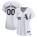 Women's Chicago White Sox Nike White Home Limited Custom Jersey - Puhuasuan