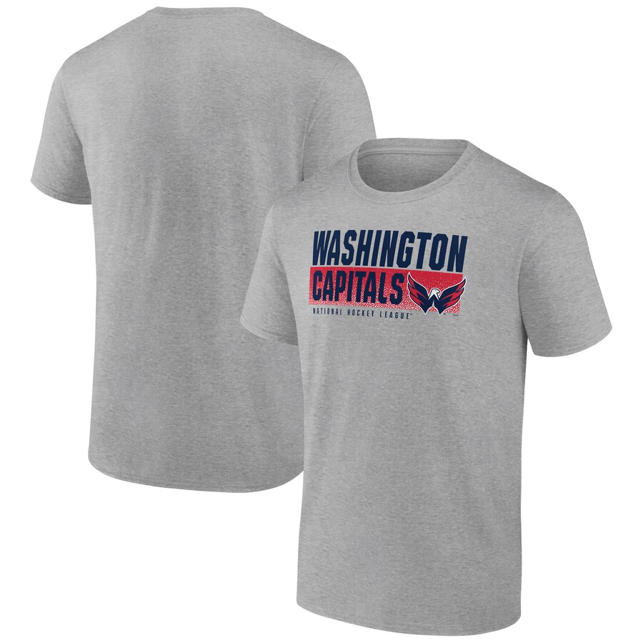 Men's Washington Capitals Heathered Gray Jet Speed T-Shirt - Puhuasuan