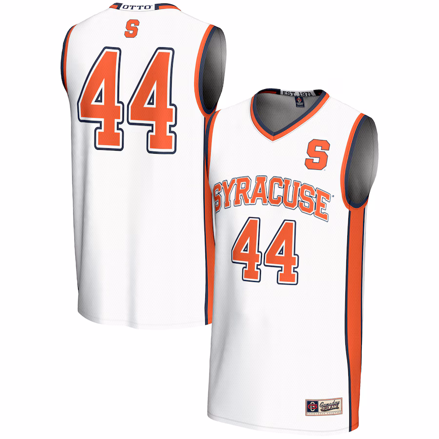 Unisex GameDay Greats #44 White Syracuse Orange Lightweight Basketball Jersey - Puhuasuan