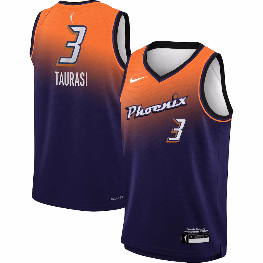 Youth Phoenix Mercury Diana Taurasi Nike Purple 2021 Explorer Edition Victory Player Jersey - Puhuasuan