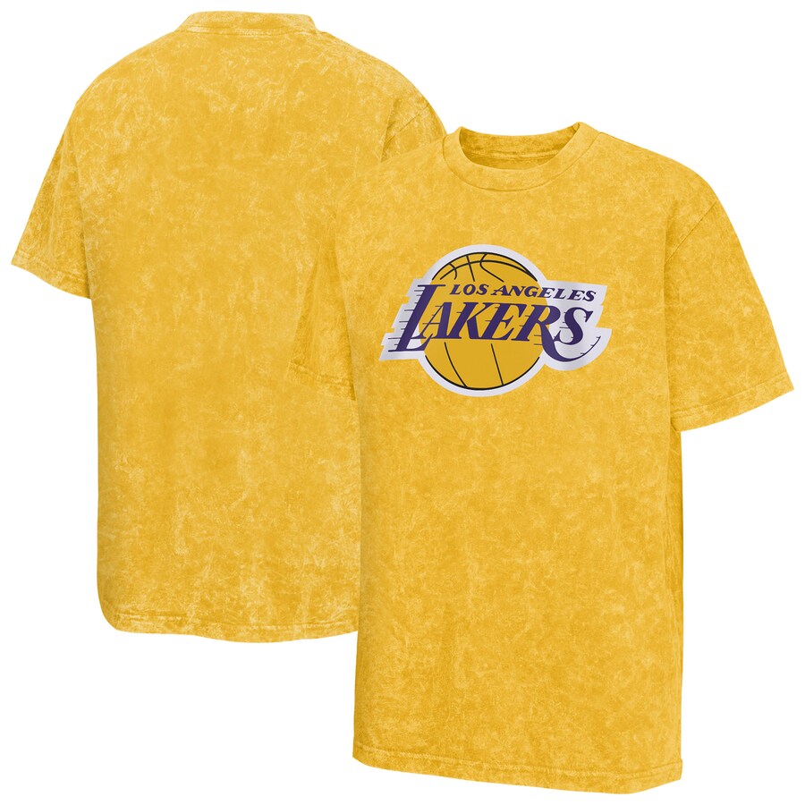 Youth Los Angeles Lakers  Gold Rugged Defense T-Shirt - Puhuasuan