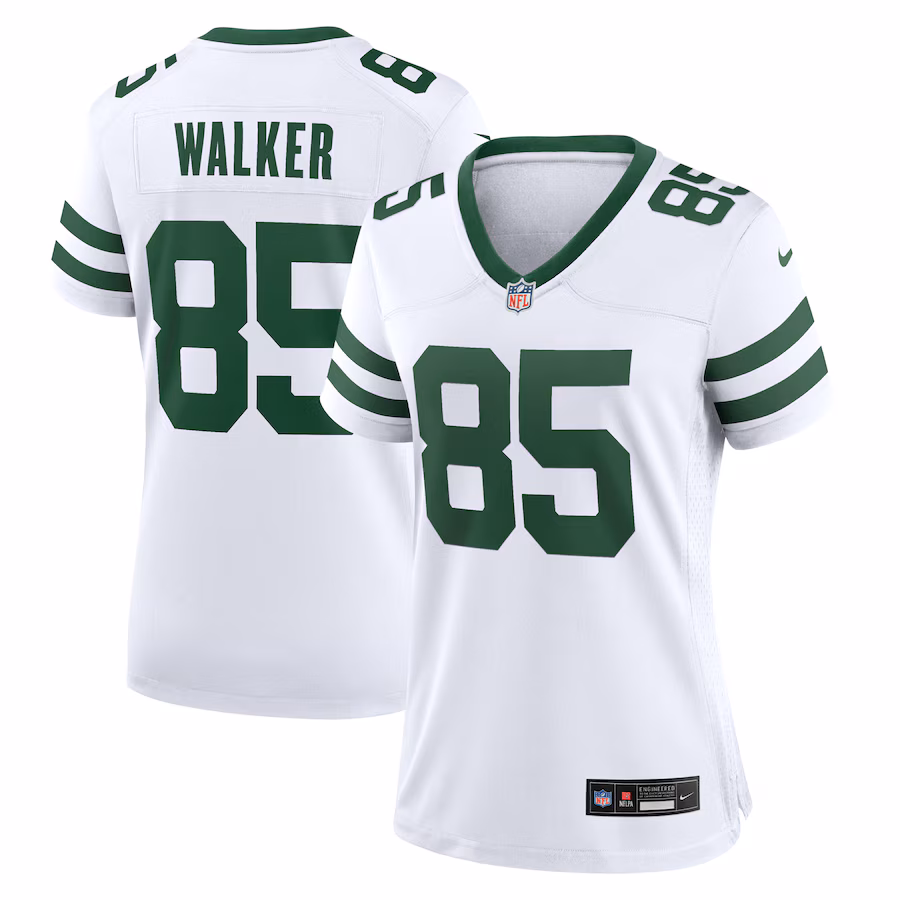 Women's New York Jets Wesley Walker Nike White Legacy Retired Player Game Jersey - Puhuasuan