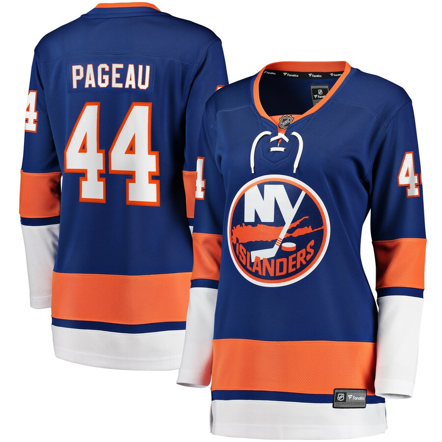 Women's New York Islanders Jean-Gabriel Pageau Fanatics Branded Blue Breakaway Player Jersey - Puhuasuan