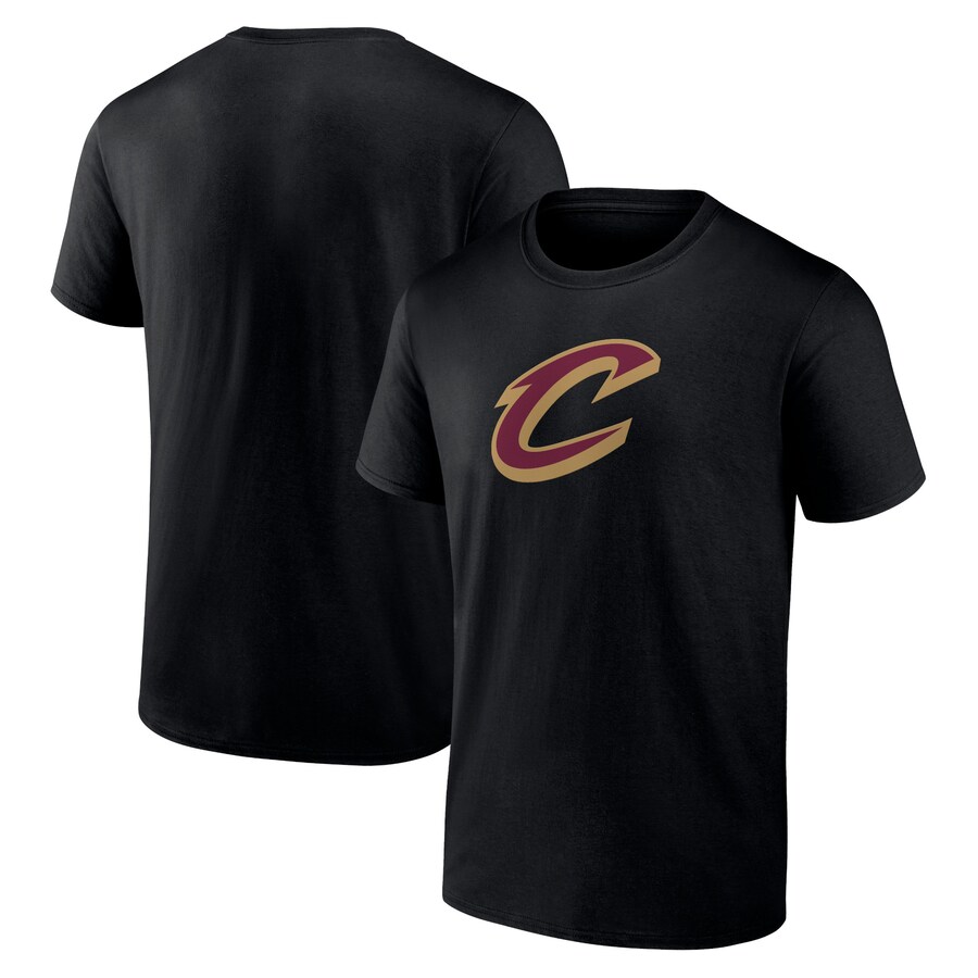 Men's Cleveland Cavaliers Black Alternate Logo T-Shirt - Puhuasuan