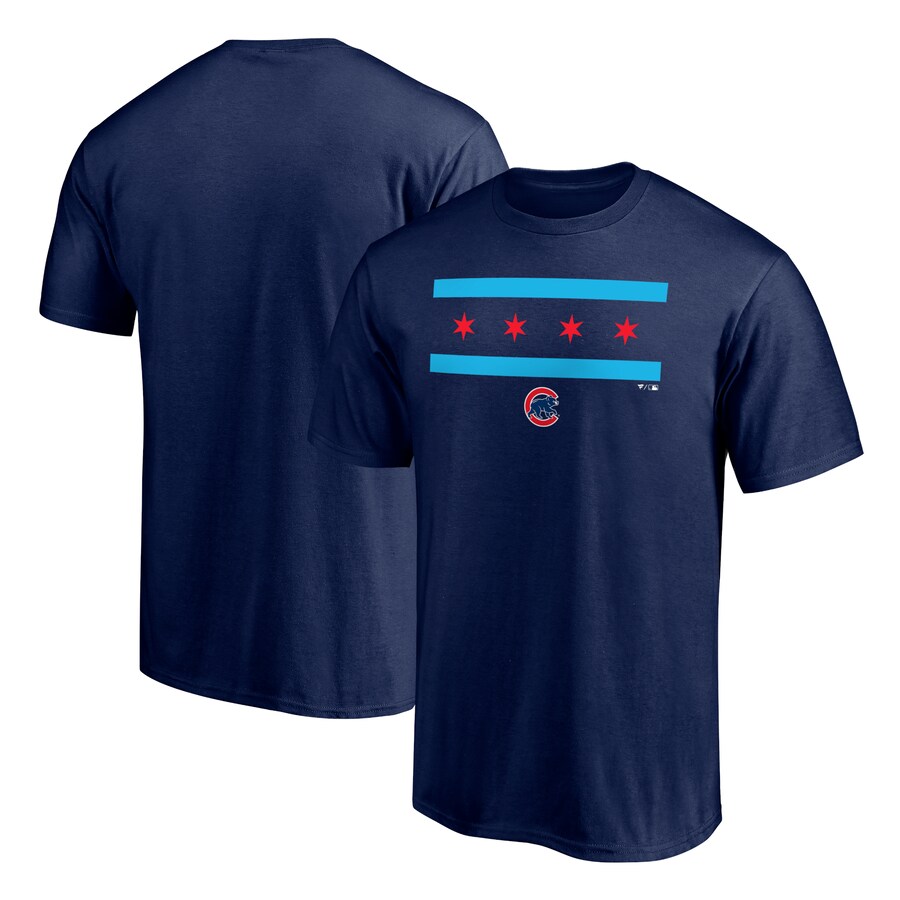 Men's Chicago Cubs Navy Grand Slam Club T-Shirt - Puhuasuan