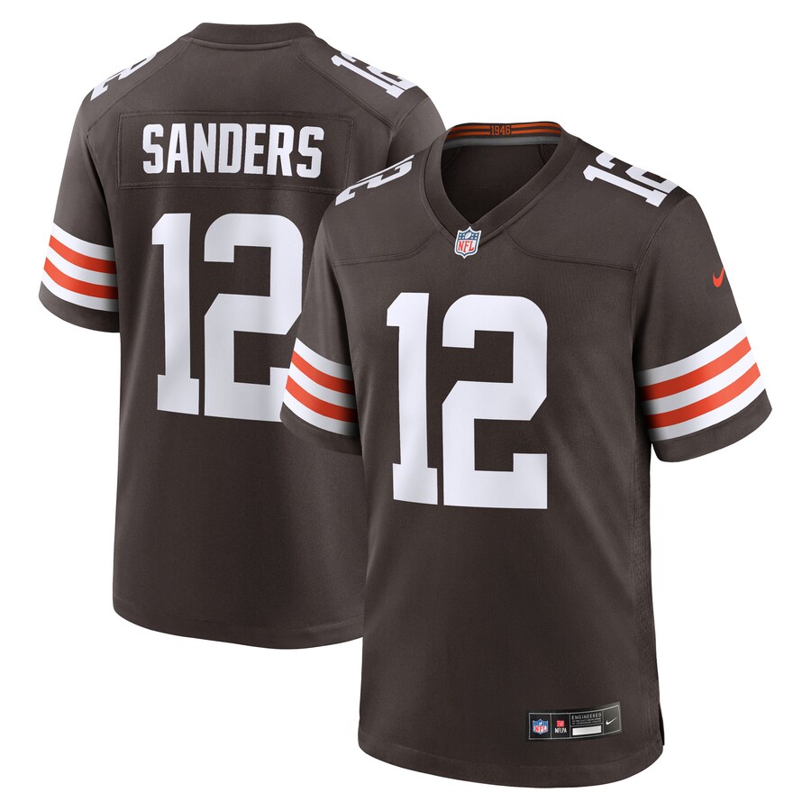 Youth Cleveland Browns Shedeur Sanders Nike Brown Game Jersey - Puhuasuan
