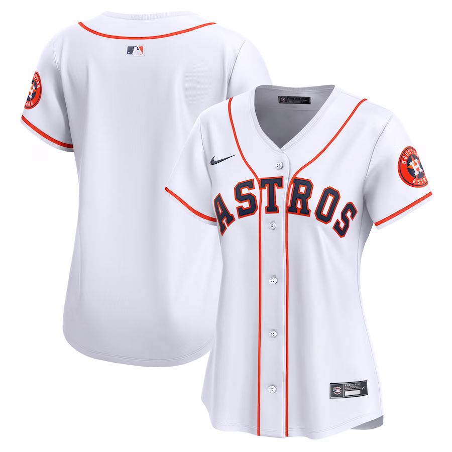Women's Houston Astros Nike White Home Limited Jersey - Puhuasuan