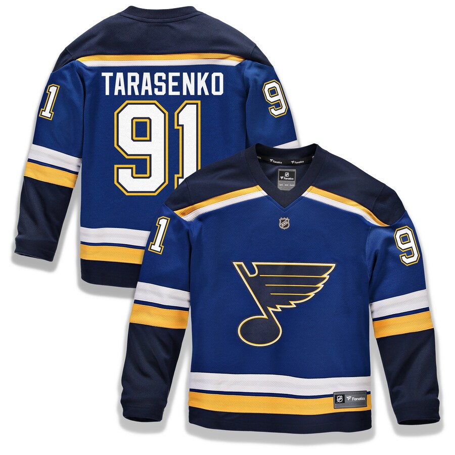 Youth St. Louis Blues Vladimir Tarasenko Fanatics Branded Blue Replica Player Jersey - Puhuasuan