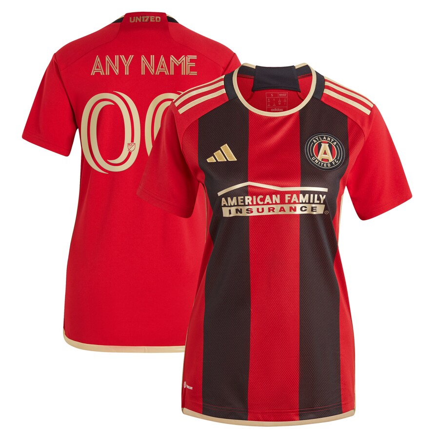 Women's Atlanta United FC adidas Black 2023 The 17s' Kit Replica Custom Jersey - Puhuasuan