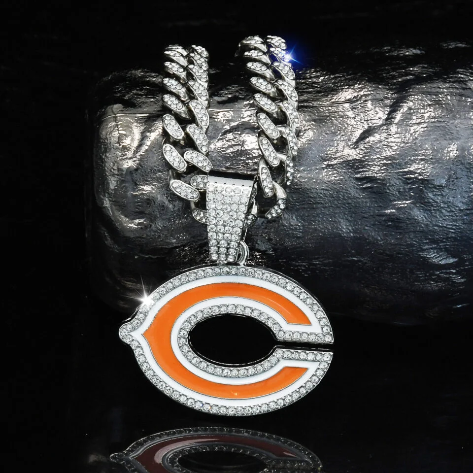 Chicago Bears Pendant Necklace - Puhuasuan