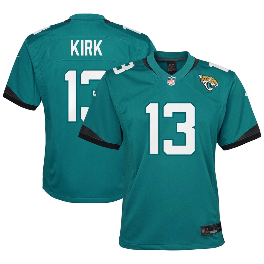 Youth Jacksonville Jaguars Christian Kirk Nike Teal Game Jersey - Puhuasuan
