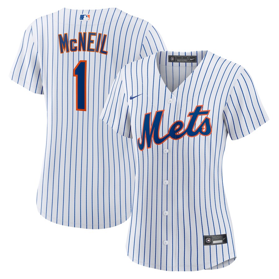 Women's New York Mets Jeff McNeil Nike White Home Replica Jersey - Puhuasuan