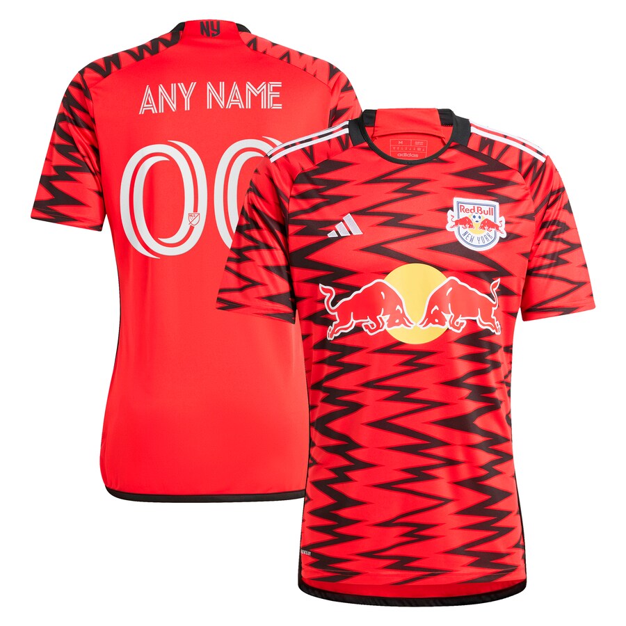 Men's New York Red Bulls  adidas Red 2024 Legacy Replica Custom Jersey - Puhuasuan