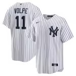 Men's New York Yankees Anthony Volpe Nike White Home Replica Player Jersey - Puhuasuan