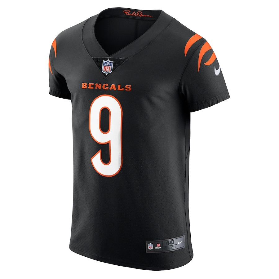 Men's Cincinnati Bengals Joe Burrow Nike Black Vapor Elite Jersey - Puhuasuan