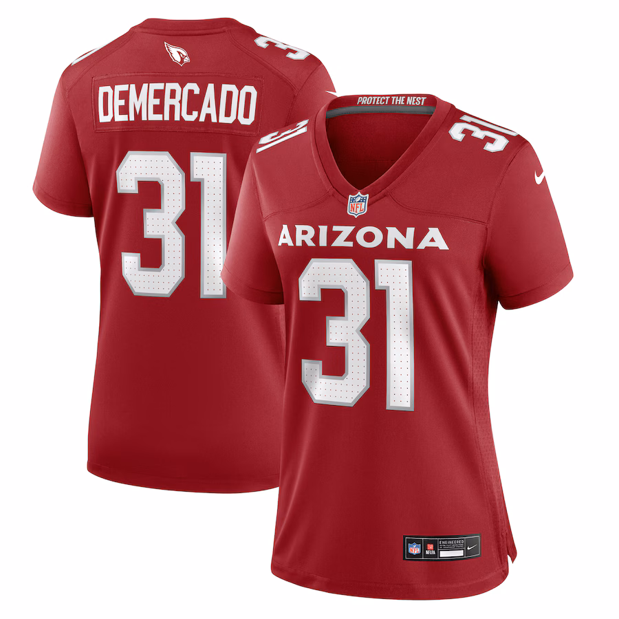 Women's Arizona Cardinals Emari Demercado Nike Cardinal Game Jersey - Puhuasuan