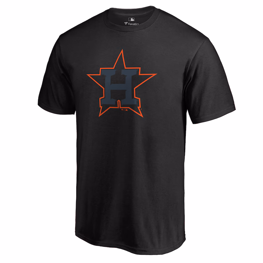 Men's Houston Astros Black Taylor T-Shirt - Puhuasuan