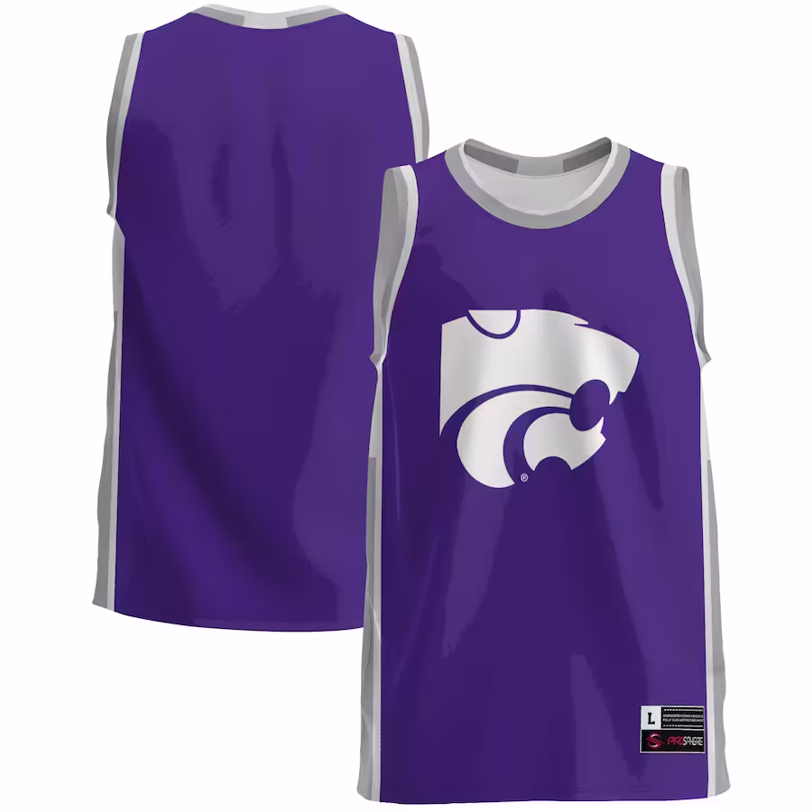 Kansas State Wildcats GameDay Greats  Lightweight Basketball Jersey - Purple - Puhuasuan