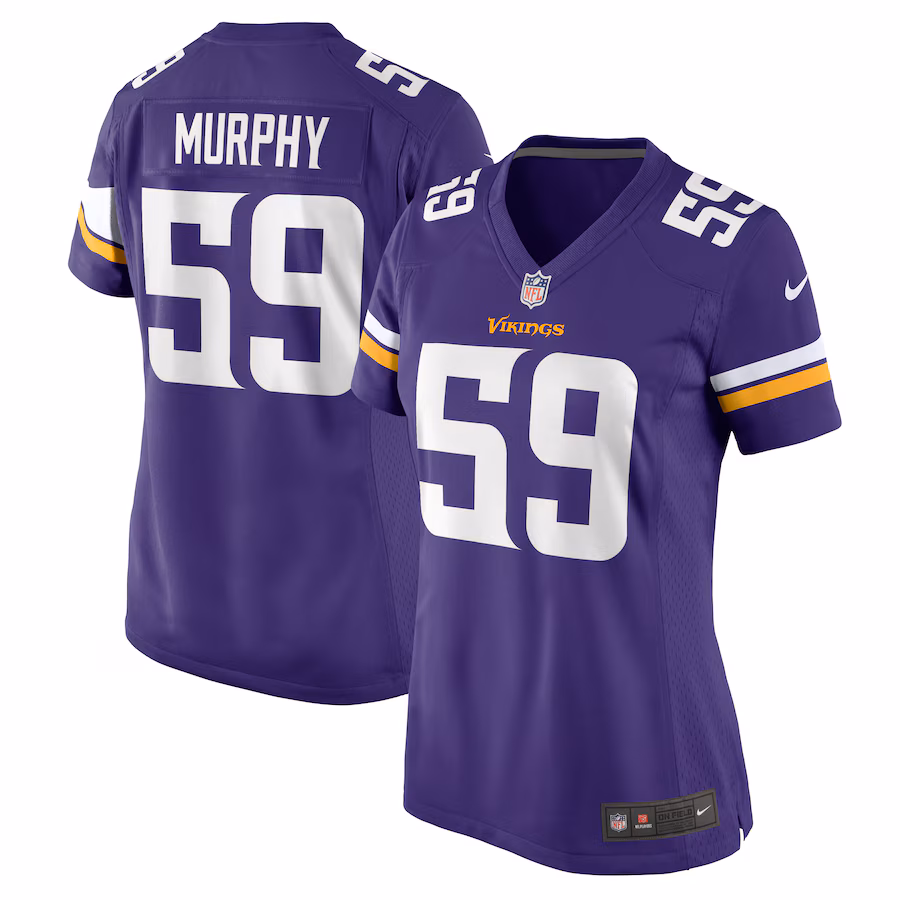 Women's Minnesota Vikings Gabriel Murphy Nike Purple Game Jersey - Puhuasuan