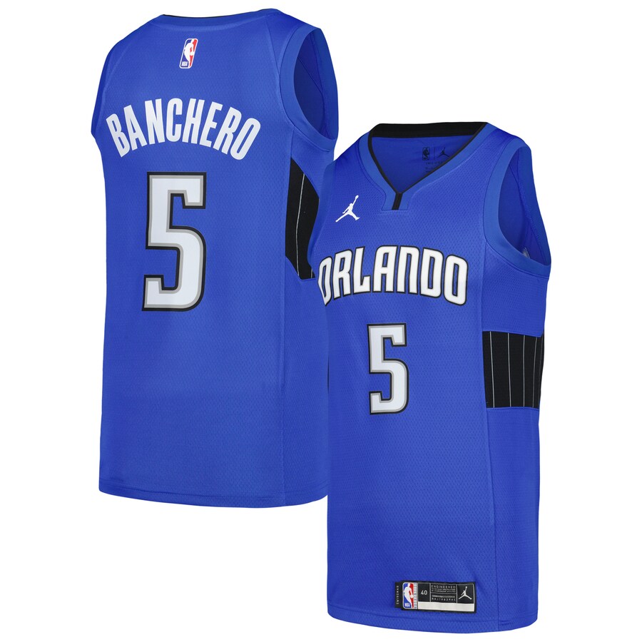 Men's Orlando Magic Paolo Banchero Jordan Brand Royal Swingman Player Jersey - Statement Edition - Puhuasuan