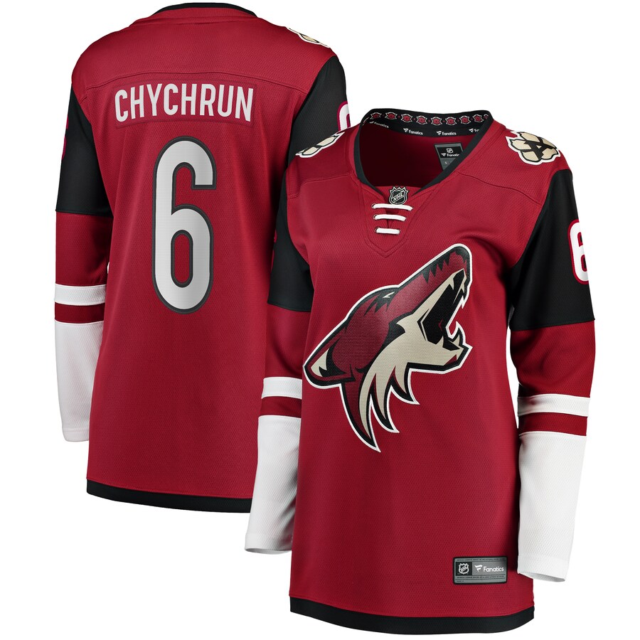 Women's Arizona Coyotes Jakob Chychrun Fanatics Branded Garnet Breakaway Player Jersey - Puhuasuan