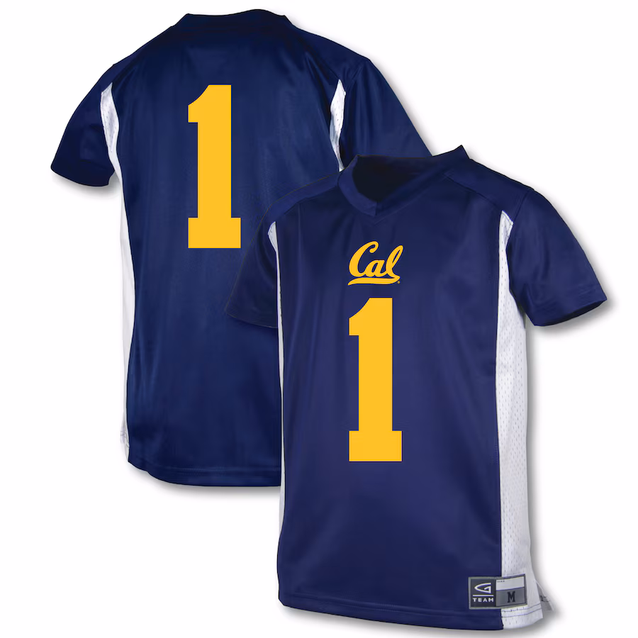 Youth Garb #1 Blue Cal Bears Football Jersey - Puhuasuan