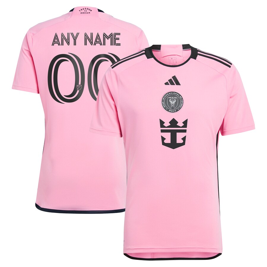 Men's Inter Miami CF  adidas Pink 2024 2getherness Replica Custom Jersey - Puhuasuan