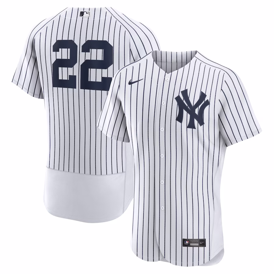 Men's New York Yankees Juan Soto Nike White Home Authentic Player Jersey - Puhuasuan