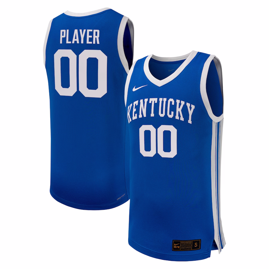 Kentucky Wildcats Nike Unisex NIL Pick-A-Player Women's Basketball Jersey - Royal - Puhuasuan