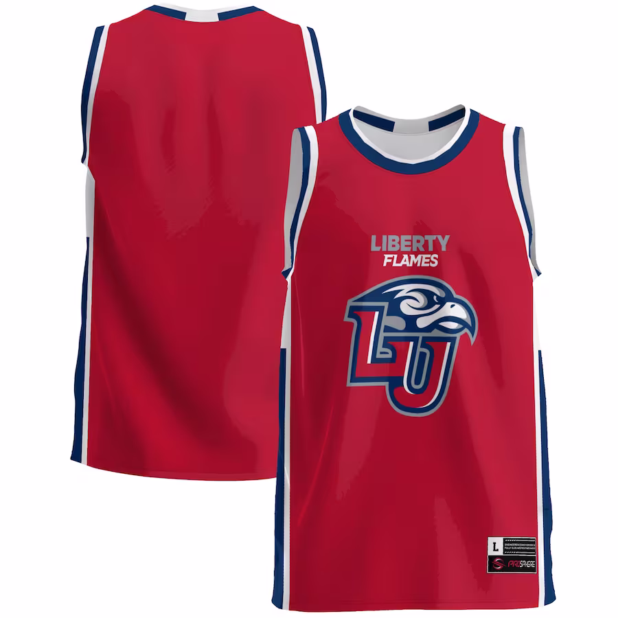 Liberty Flames GameDay Greats  Lightweight Basketball Jersey - Navy - Puhuasuan
