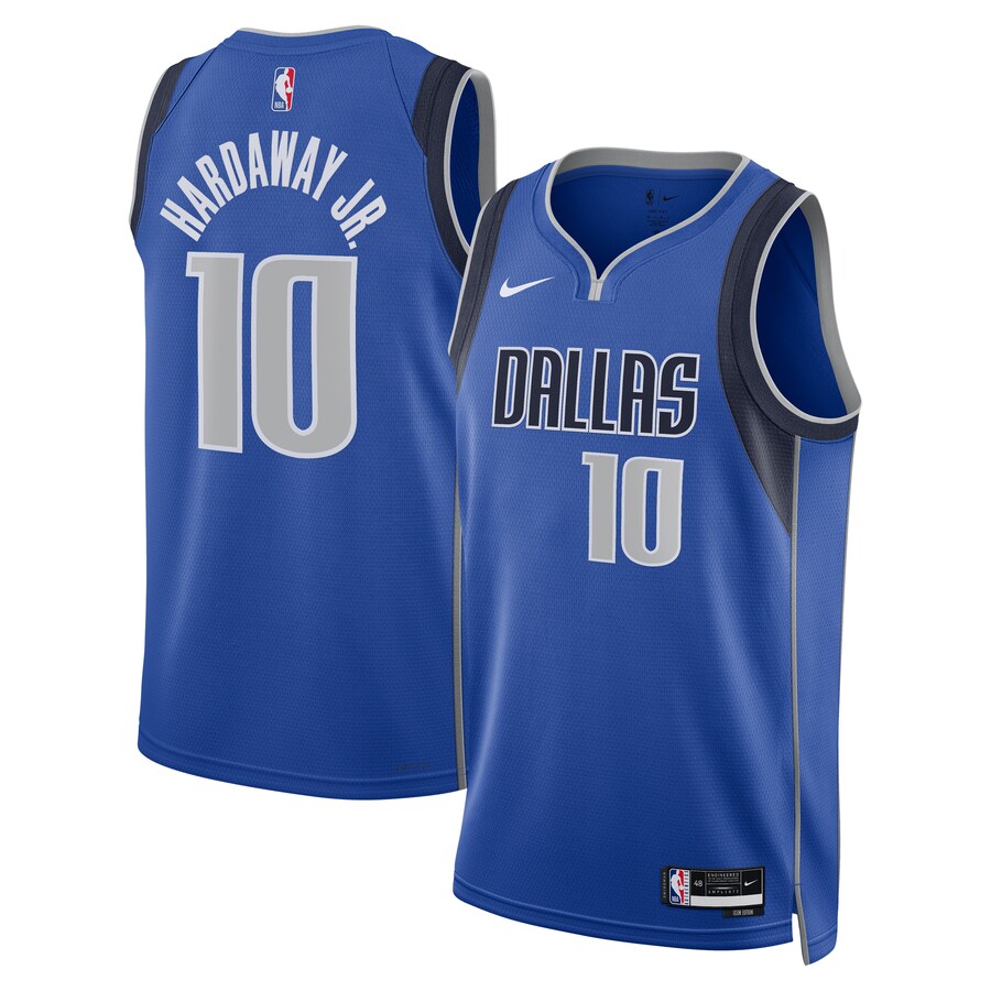 Unisex Dallas Mavericks Tim Hardaway Jr. Nike Blue Swingman Replica Jersey - Icon Edition - Puhuasuan