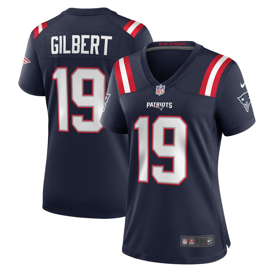 Women's New England Patriots Garrett Gilbert Nike Navy Home Game Player Jersey - Puhuasuan