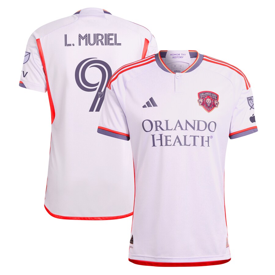 Men's Orlando City SC Luis Muriel adidas Purple 2024 Legacy Kit Authentic Player Jersey - Puhuasuan
