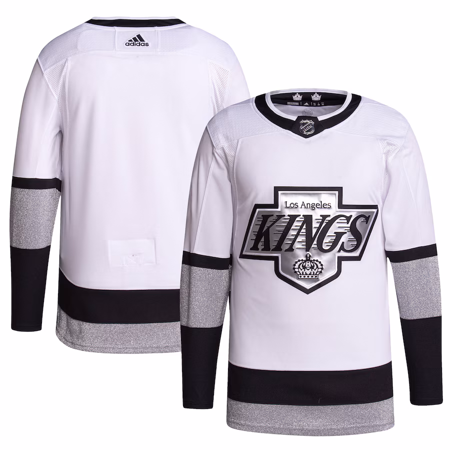 Men's Los Angeles Kings adidas White 2021/22 Alternate Primegreen Authentic Jersey - Puhuasuan