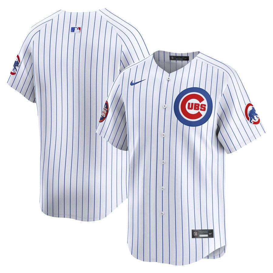 Men's Chicago Cubs Nike White 2025 MLB World Tour: Tokyo Series Home Limited Jersey - Puhuasuan