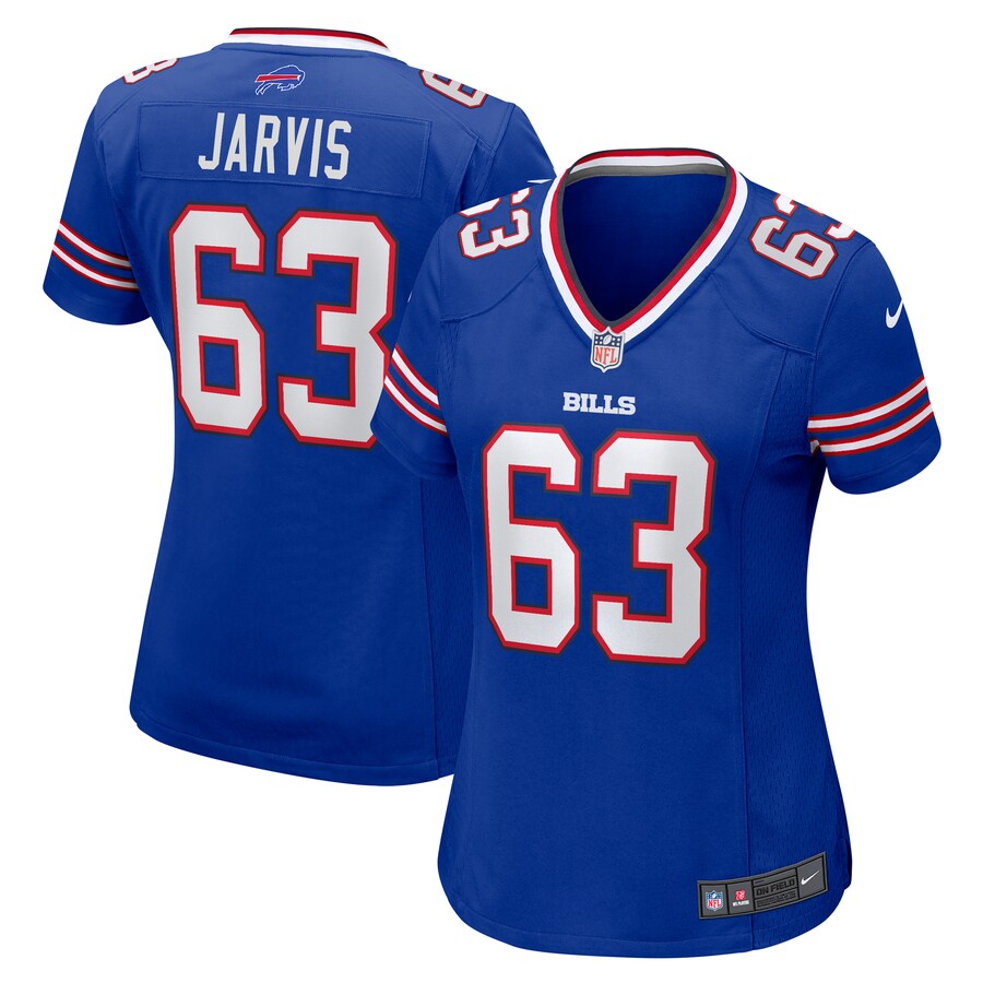 Women's Buffalo Bills Kevin Jarvis Nike  Royal Team Game Jersey - Puhuasuan