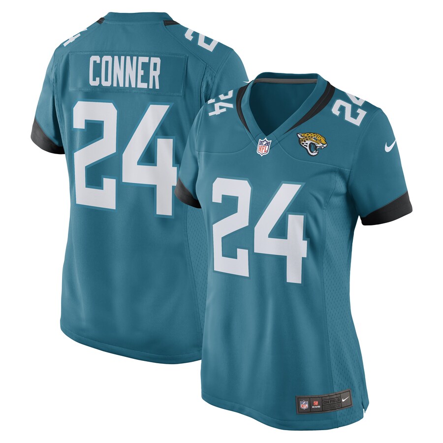 Women's Jacksonville Jaguars Snoop Conner Nike Teal Game Player Jersey - Puhuasuan