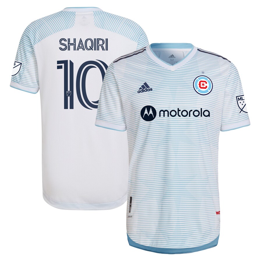 Men's Chicago Fire adidas White 2022 Lakefront Kit Authentic Player Jersey - Puhuasuan