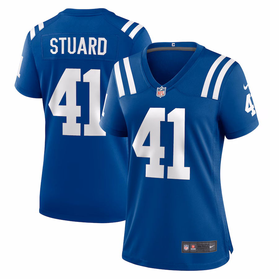 Women's Indianapolis Colts Grant Stuard Nike Royal Game Player Jersey - Puhuasuan