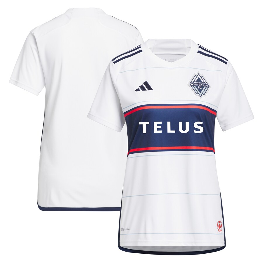 Women's Vancouver Whitecaps FC adidas White 2023 Bloodlines Replica Jersey - Puhuasuan