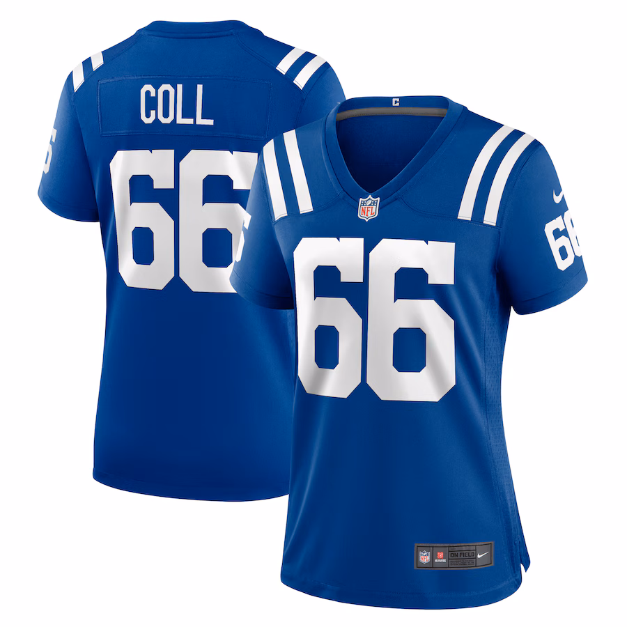 Women's Indianapolis Colts Ryan Coll Nike Royal Game Jersey - Puhuasuan