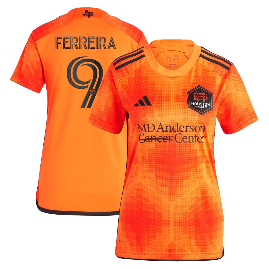 Women's Houston Dynamo FC Sebastián Ferreira adidas Orange 2023 El Sol Replica Jersey - Puhuasuan