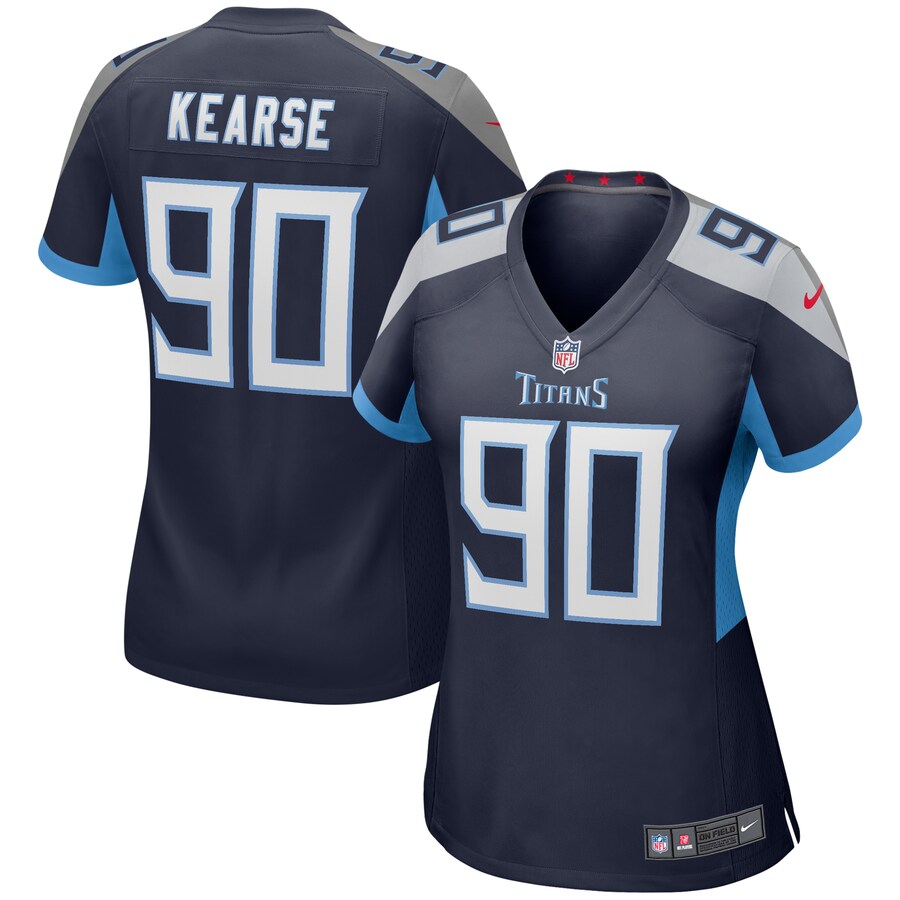 Women's Tennessee Titans Jevon Kearse Nike Navy Game Retired Player Jersey - Puhuasuan