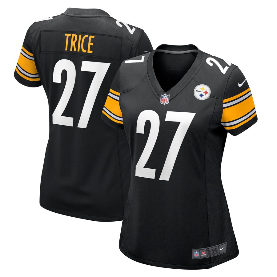 Women's Pittsburgh Steelers Cory Trice Nike  Black  Game Jersey - Puhuasuan