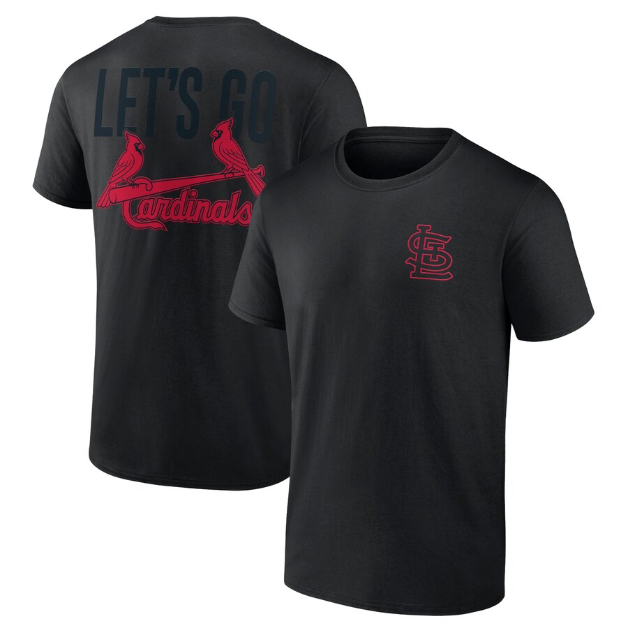 Men's St. Louis Cardinals Black In It To Win It T-Shirt - Puhuasuan