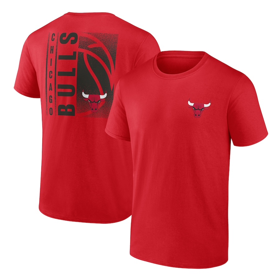Men's Chicago Bulls  Red For the Team T-Shirt - Puhuasuan
