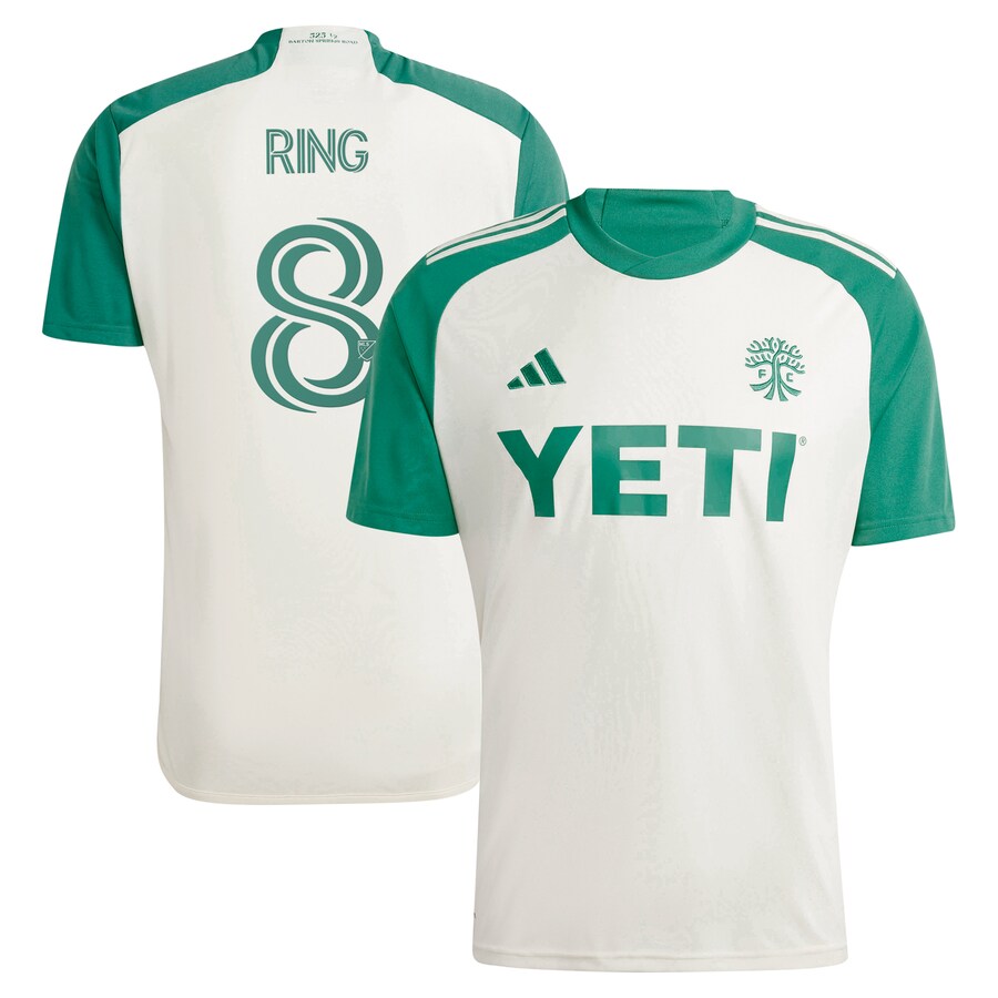 Men's Austin FC Alexander Ring adidas Tan 2024 The Armadillo Kit Replica Player Jersey - Puhuasuan