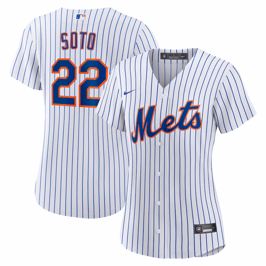 Women's New York Mets Juan Soto Nike White Home Replica Player Jersey - Puhuasuan