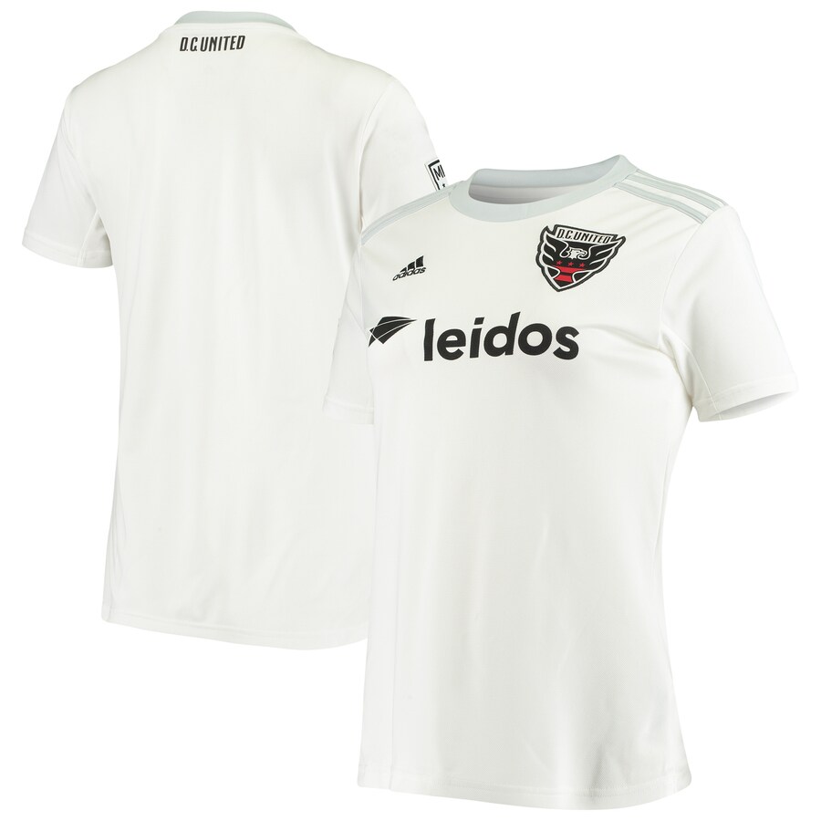 Women's D.C. United adidas White 2020 Away Team Replica Jersey - Puhuasuan